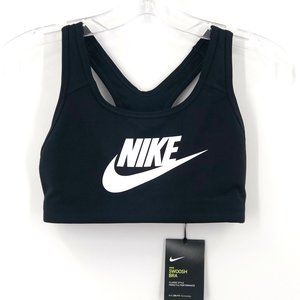 Nike Womens Black Racer Back Sports Bra NEW XS
